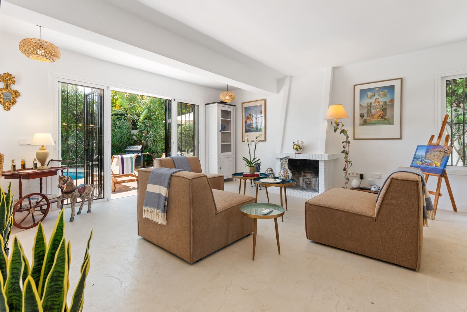 2 camera da letto Villa da affittare in Nueva Andalucia con piscina garage - 4.500 € (Rif: 9183363)