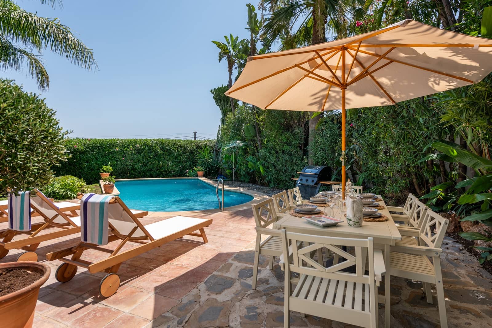 2 camera da letto Villa da affittare in Nueva Andalucia con piscina garage - 4.500 € (Rif: 9533374)