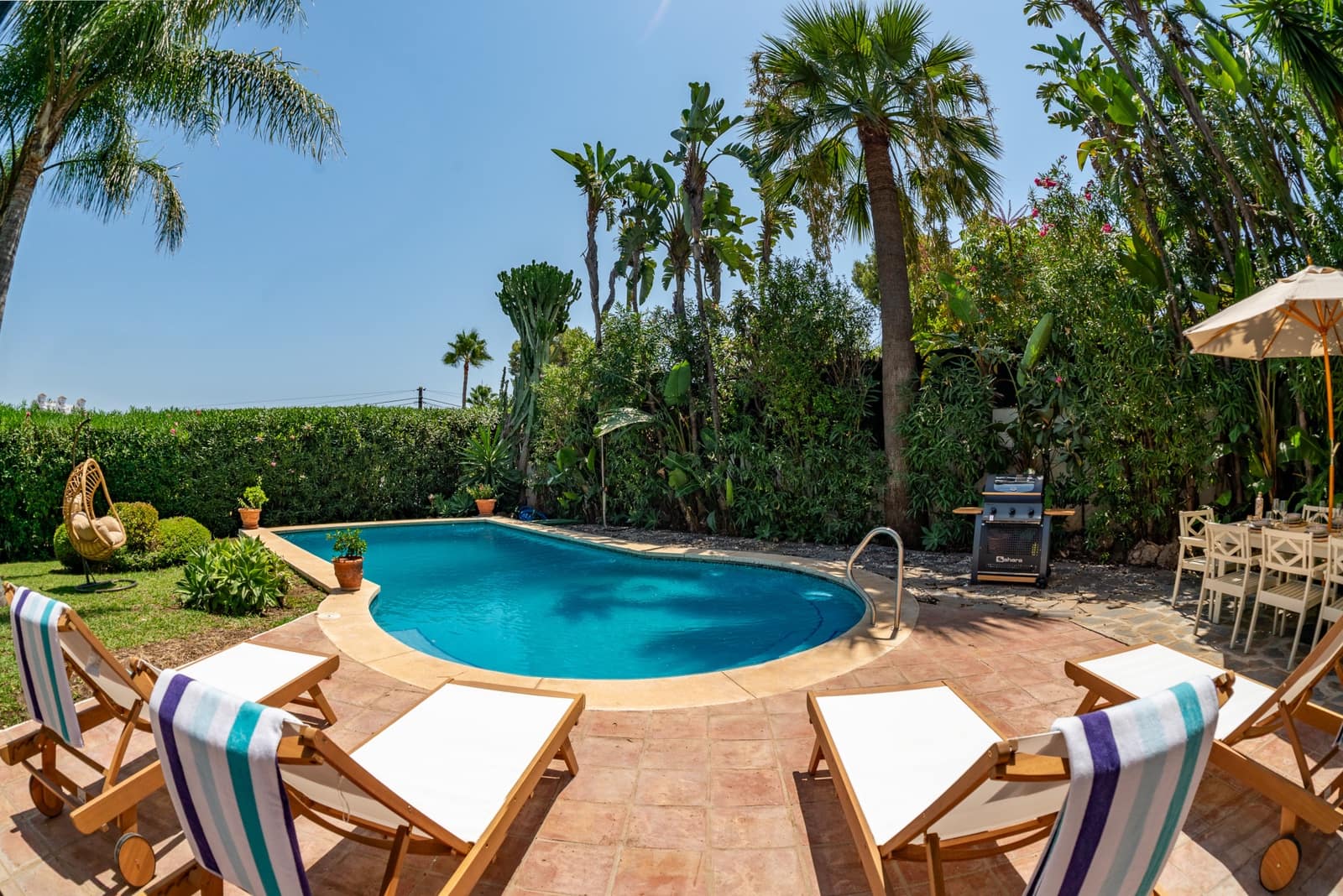 2 camera da letto Villa da affittare in Nueva Andalucia con piscina garage - 4.500 € (Rif: 9533374)