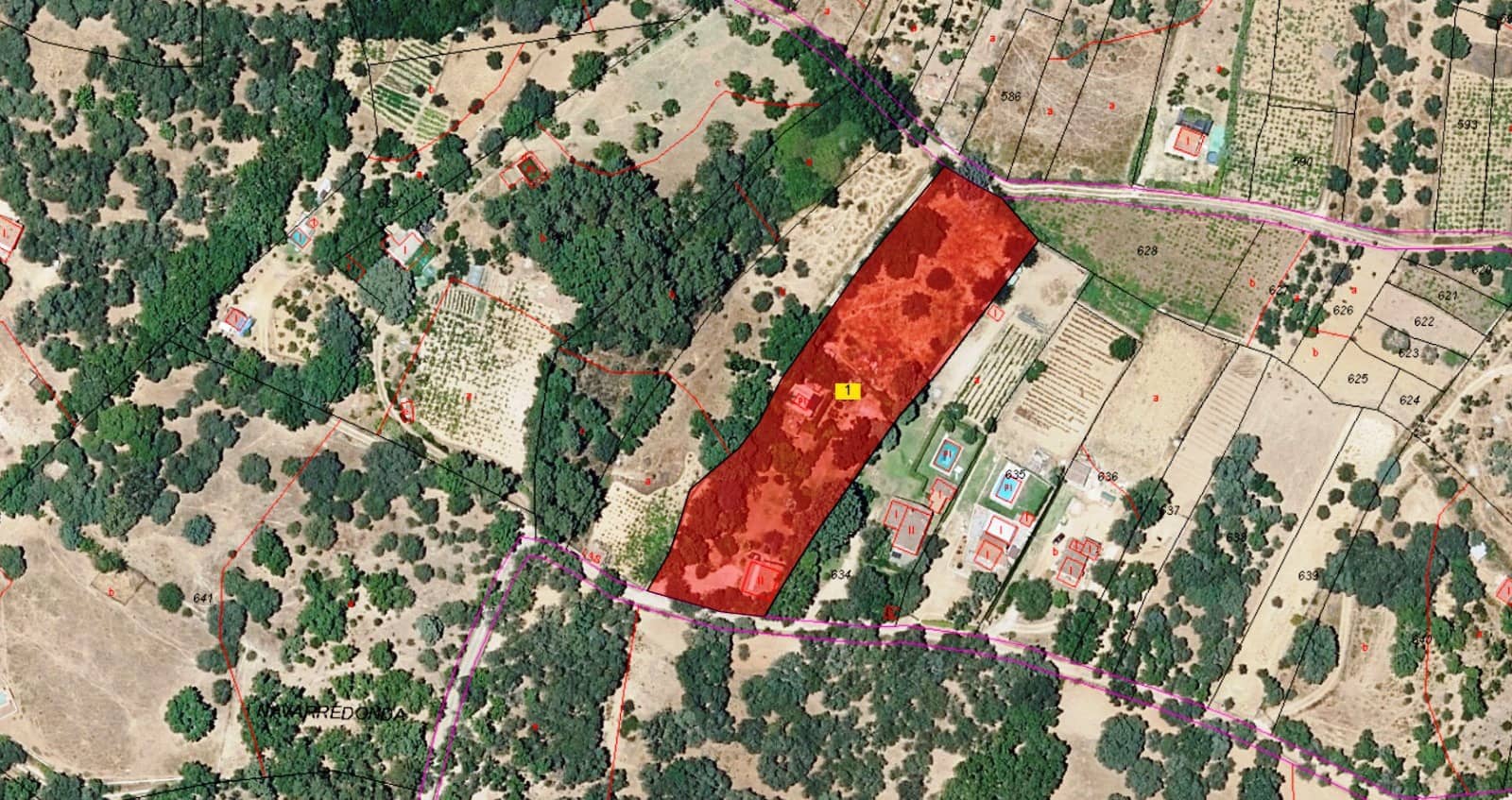 6 soveværelse Finca/Landehus til salg i Los Marines med swimmingpool - € 540.000 (Ref: 9105509)