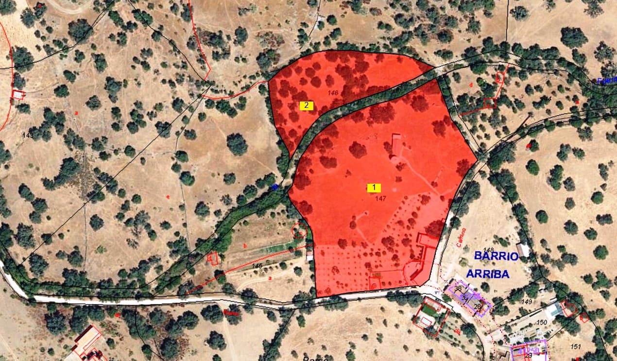 10 soverom Finca/Herregård til salgs i El Castillo de las Guardas med svømmebasseng - € 575 000 (Ref: 9131415)