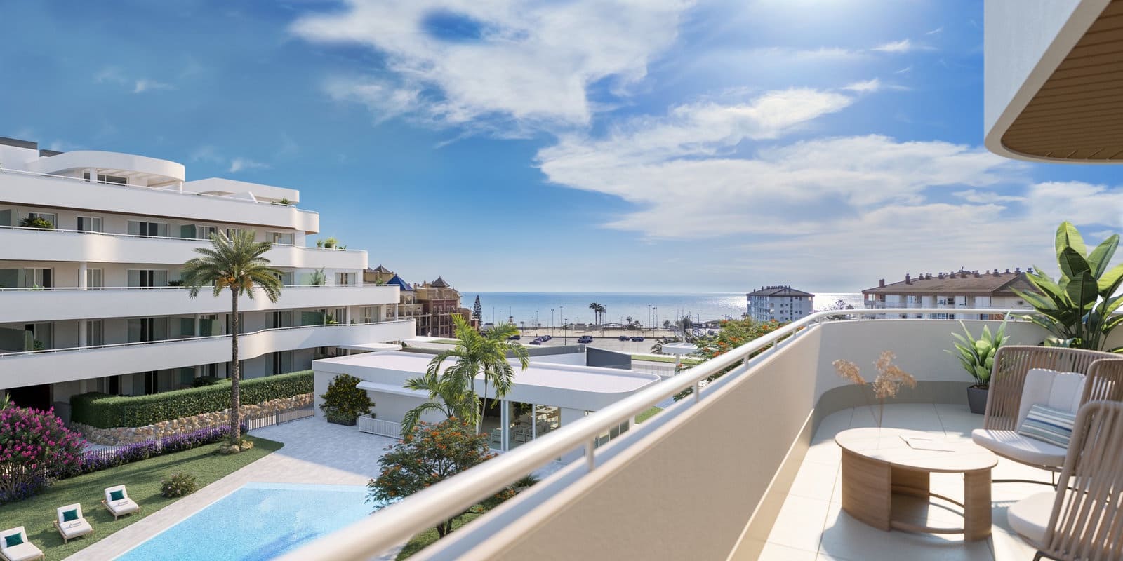 2 bedroom Apartment for sale in Torrox-Costa with pool garage - € 334,000 (Ref: 9099886)