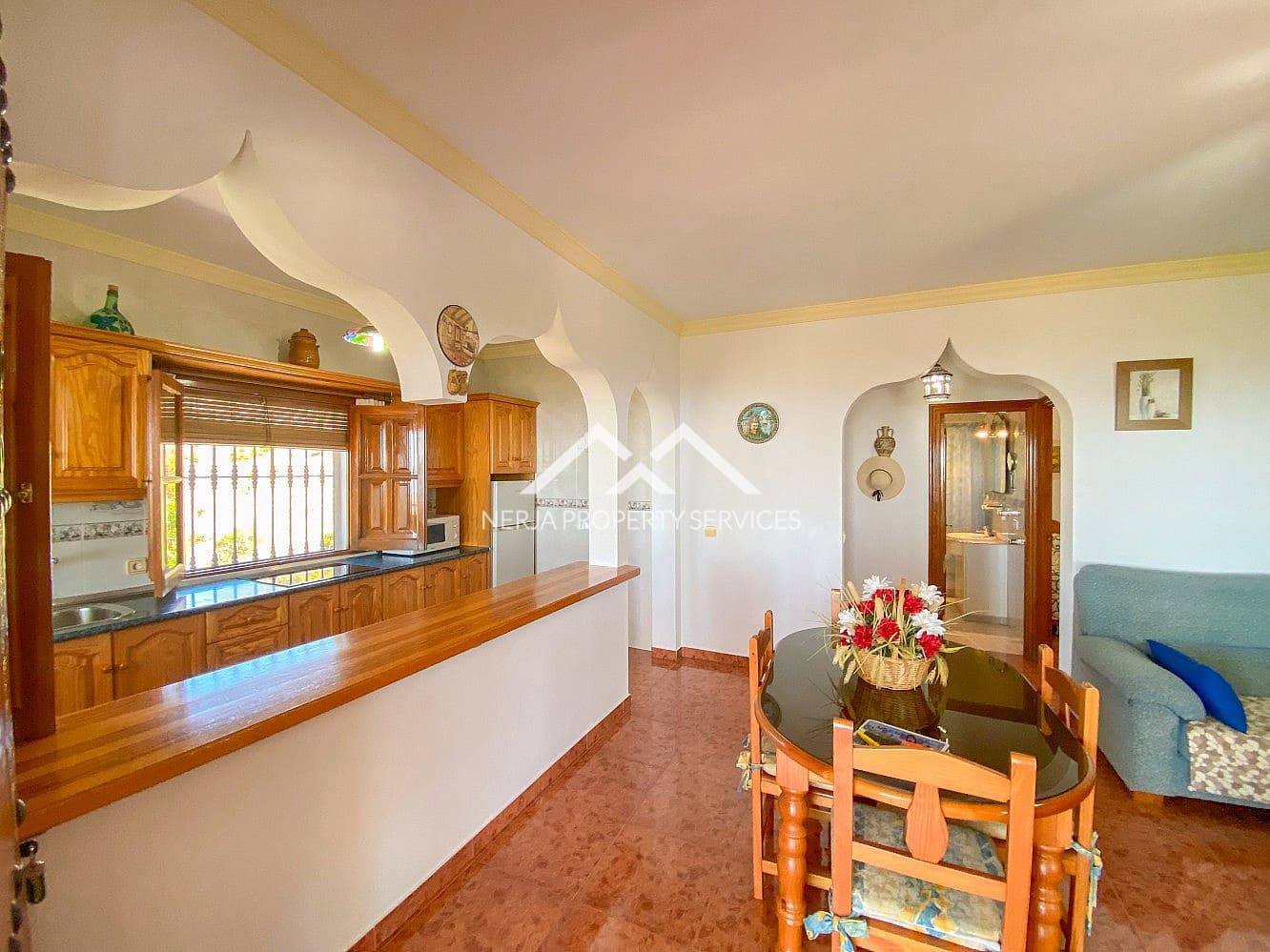 2 slaapkamer Villa te huur in Frigiliana met zwembad garage - € 1.800 (Ref: 10004470)