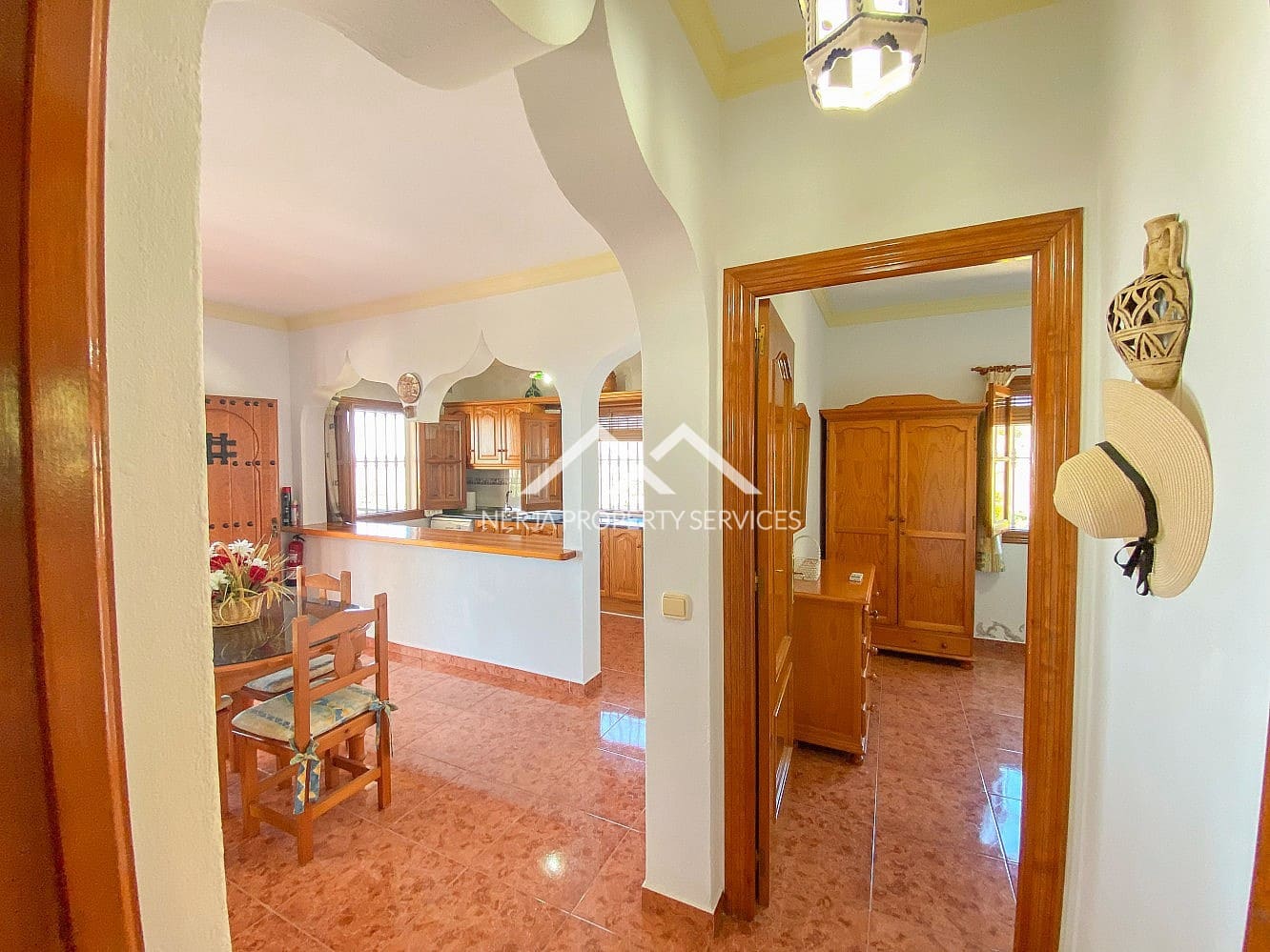 2 slaapkamer Villa te huur in Frigiliana met zwembad garage - € 1.800 (Ref: 10004470)