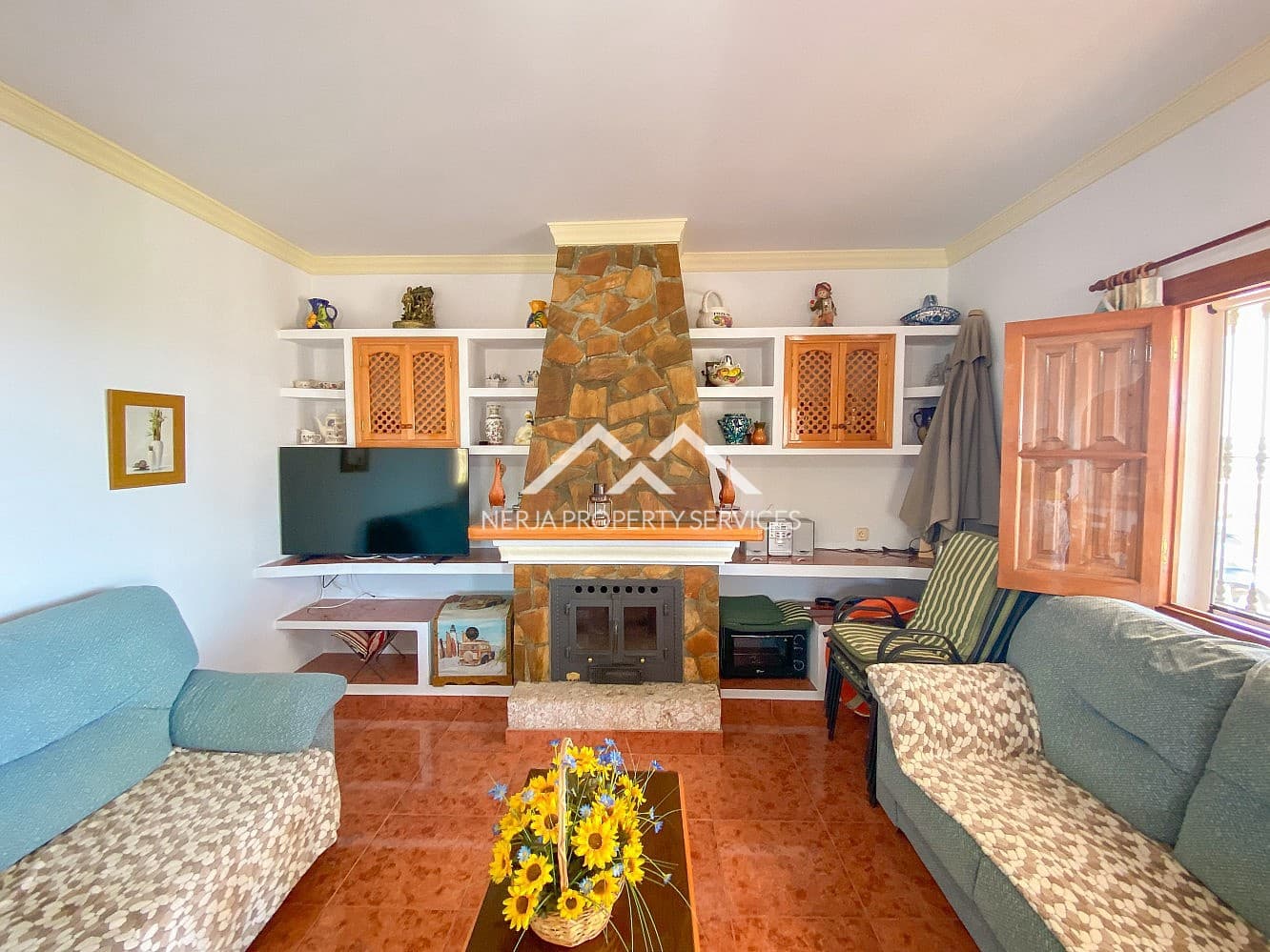 2 slaapkamer Villa te huur in Frigiliana met zwembad garage - € 1.800 (Ref: 10004470)