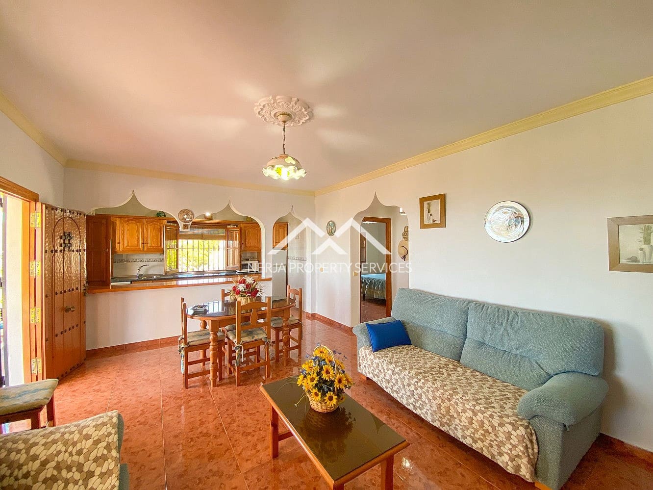 2 slaapkamer Villa te huur in Frigiliana met zwembad garage - € 1.800 (Ref: 10004470)