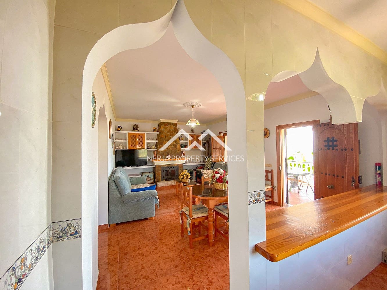2 slaapkamer Villa te huur in Frigiliana met zwembad garage - € 1.800 (Ref: 10004470)