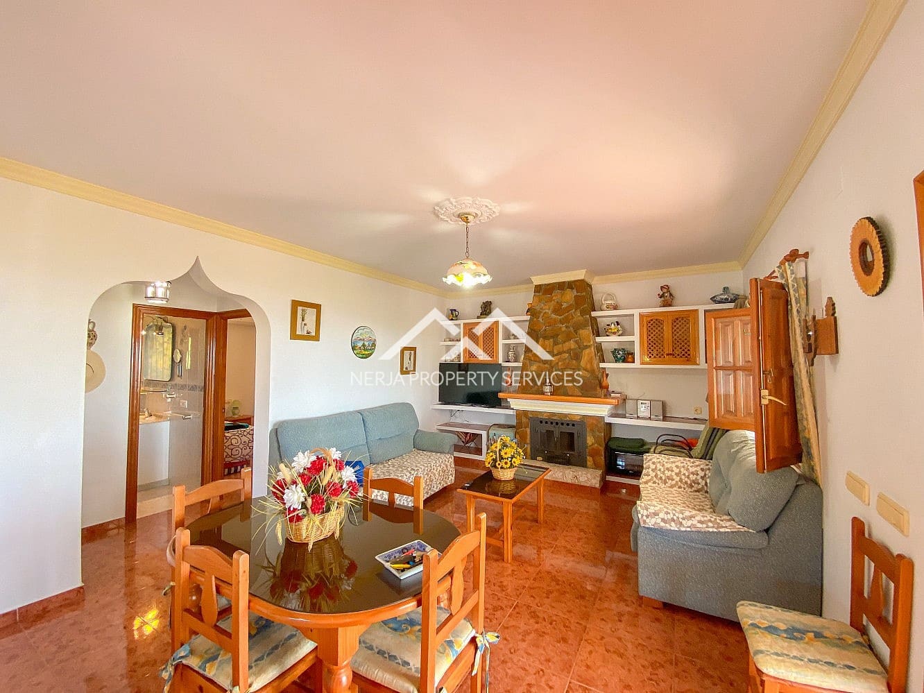 2 slaapkamer Villa te huur in Frigiliana met zwembad garage - € 1.800 (Ref: 10004470)