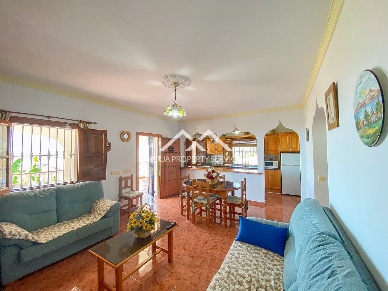 2 slaapkamer Villa te huur in Frigiliana met zwembad garage - € 1.800 (Ref: 10004470)