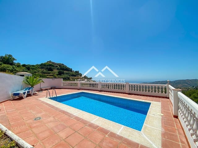 2 bedroom Villa for rent in Frigiliana with pool garage - € 1,800 (Ref: 10004470)