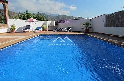 2 slaapkamer Villa te huur in Frigiliana met zwembad garage - € 1.600 (Ref: 10060527)