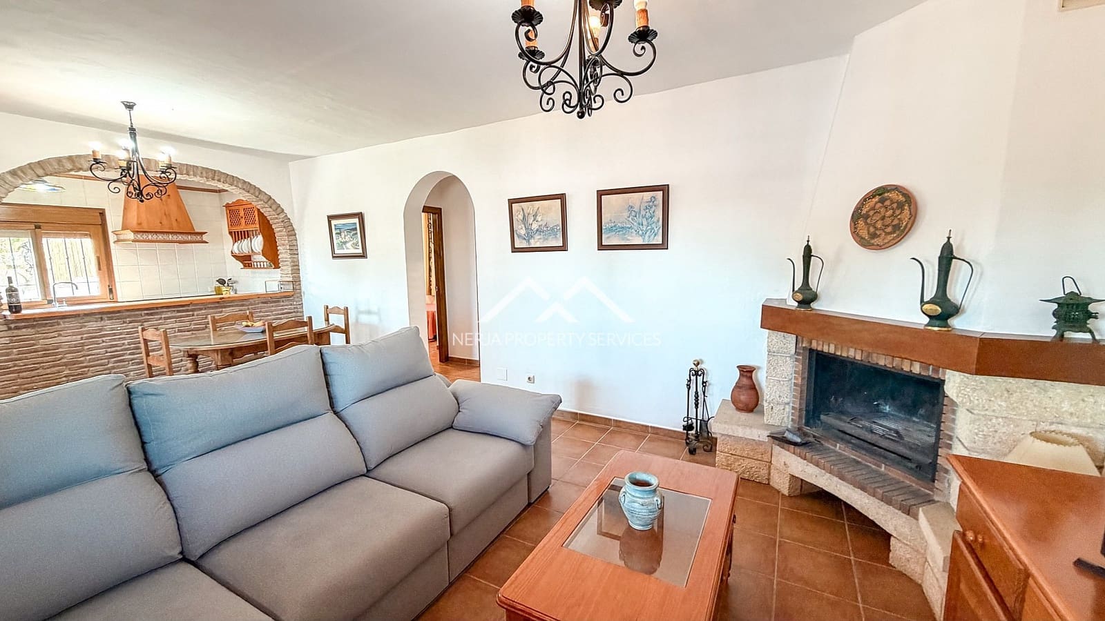 2 bedroom Villa for rent in Frigiliana with pool garage - € 1,600 (Ref: 10060527)