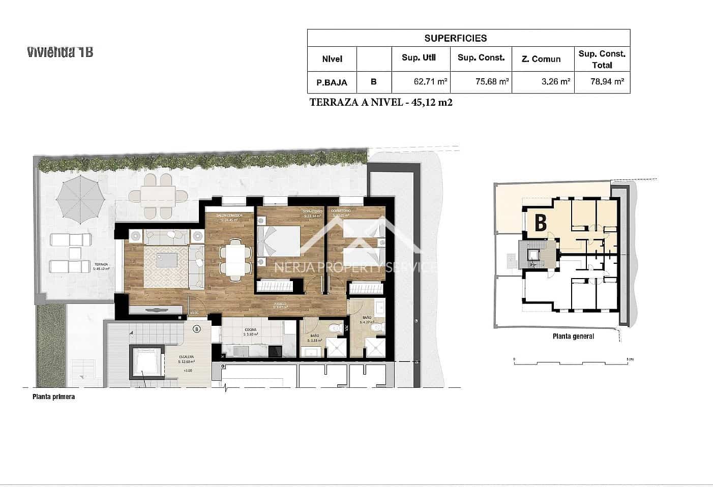 2 soveværelse Lejlighed til salg i Nerja med swimmingpool garage - € 327.000 (Ref: 4452530)