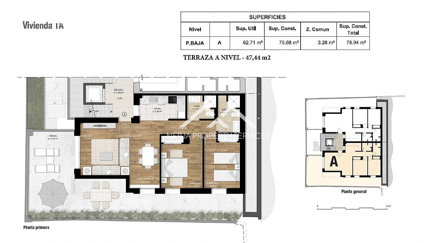 2 soveværelse Lejlighed til salg i Nerja med swimmingpool garage - € 327.000 (Ref: 4452530)