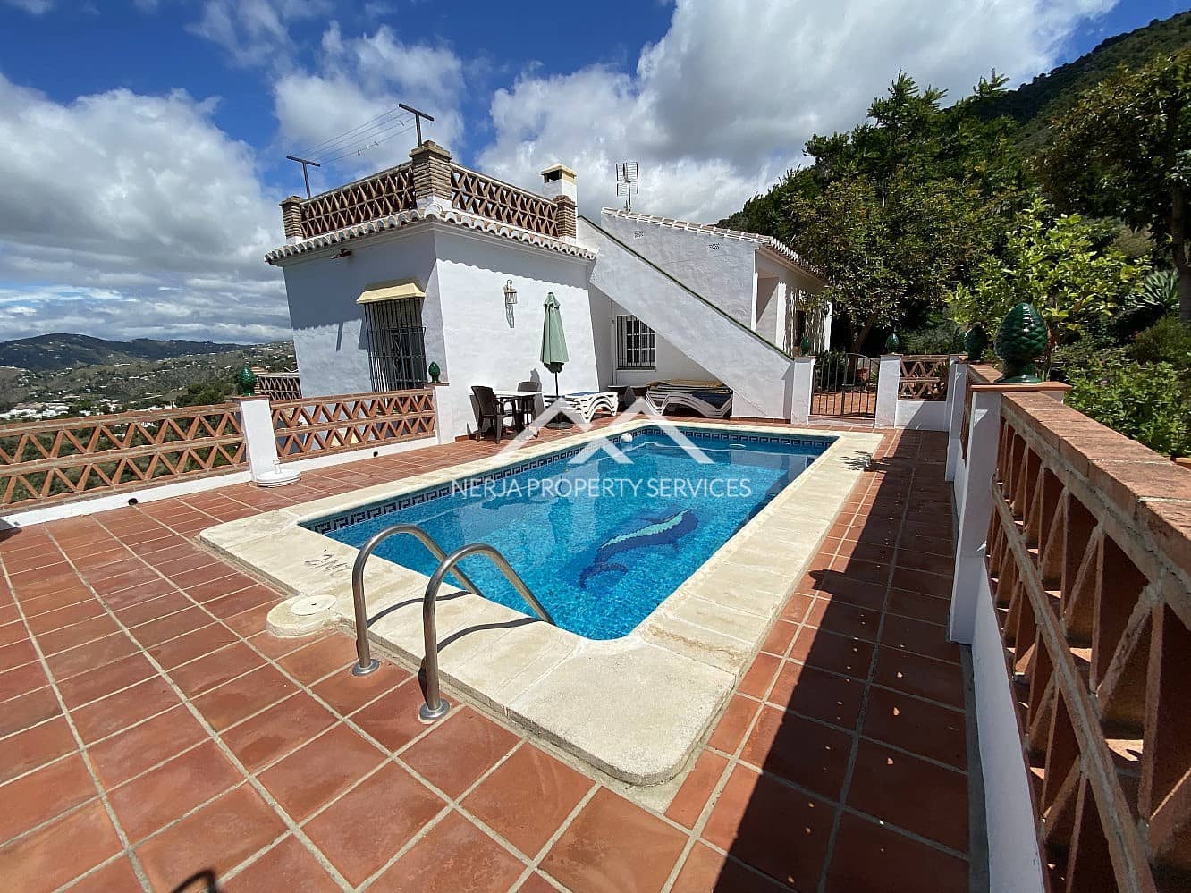 5 soveværelse Villa til leje i Frigiliana med swimmingpool garage - € 2.500 (Ref: 4564338)
