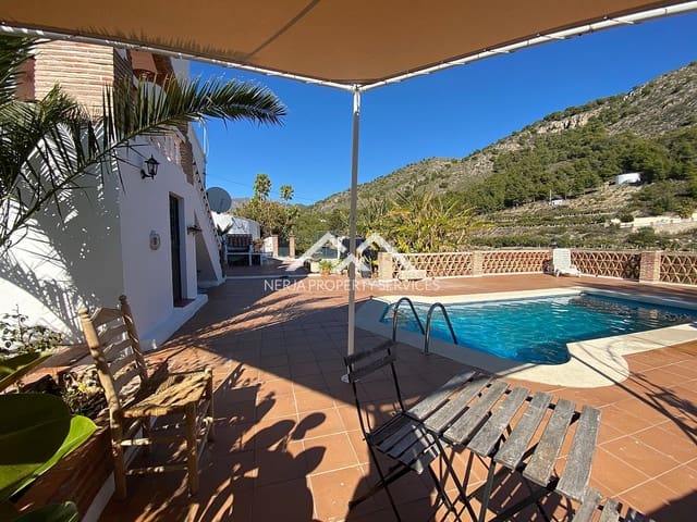 3 Zimmer Villa zu vermieten in Frigiliana mit Pool Garage - 1.550 € (Ref: 4685225)