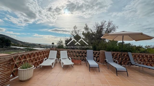 3 Zimmer Villa zu vermieten in Frigiliana mit Pool Garage - 1.550 € (Ref: 4685225)