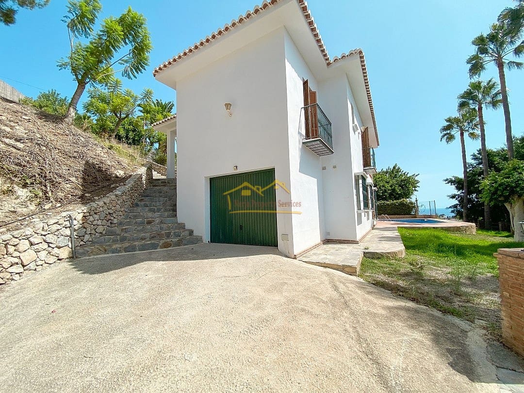 3 sovrum Villa att hyra i Frigiliana med pool garage - 2 500 € (Ref: 4734950)