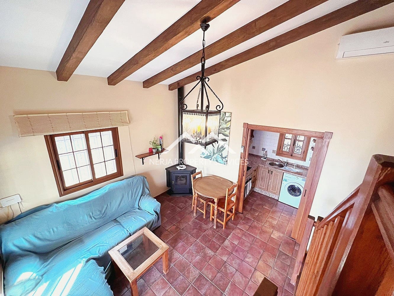 2 slaapkamer Villa te huur in Frigiliana met zwembad garage - € 1.400 (Ref: 5087260)