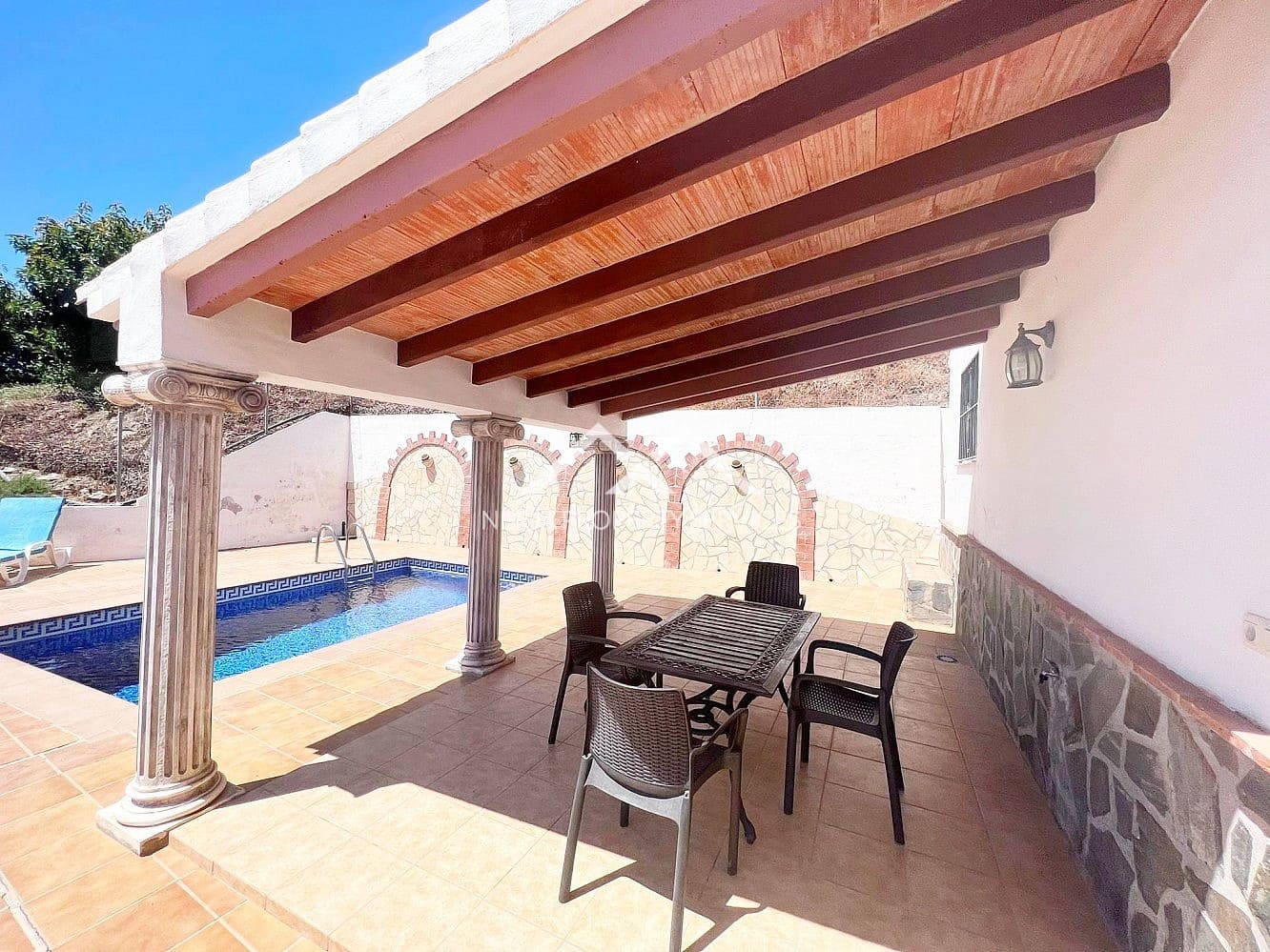 2 camera da letto Villa da affittare in Frigiliana con piscina garage - 1.400 € (Rif: 5507385)