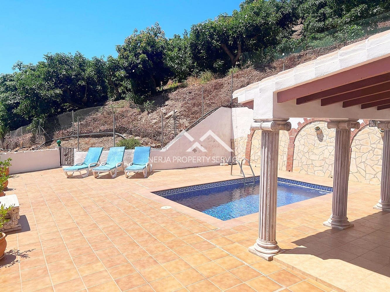 2 camera da letto Villa da affittare in Frigiliana con piscina garage - 1.400 € (Rif: 5507385)