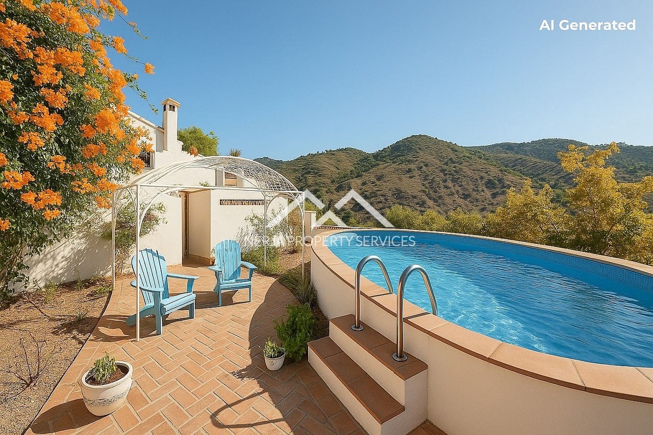3 sovrum Finca/Hus på landet till salu i Frigiliana med pool - 399 000 € (Ref: 7991680)
