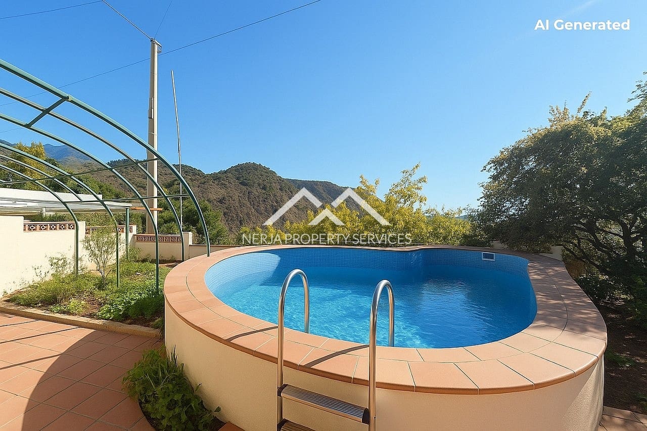 3 sovrum Finca/Hus på landet till salu i Frigiliana med pool - 399 000 € (Ref: 7991680)