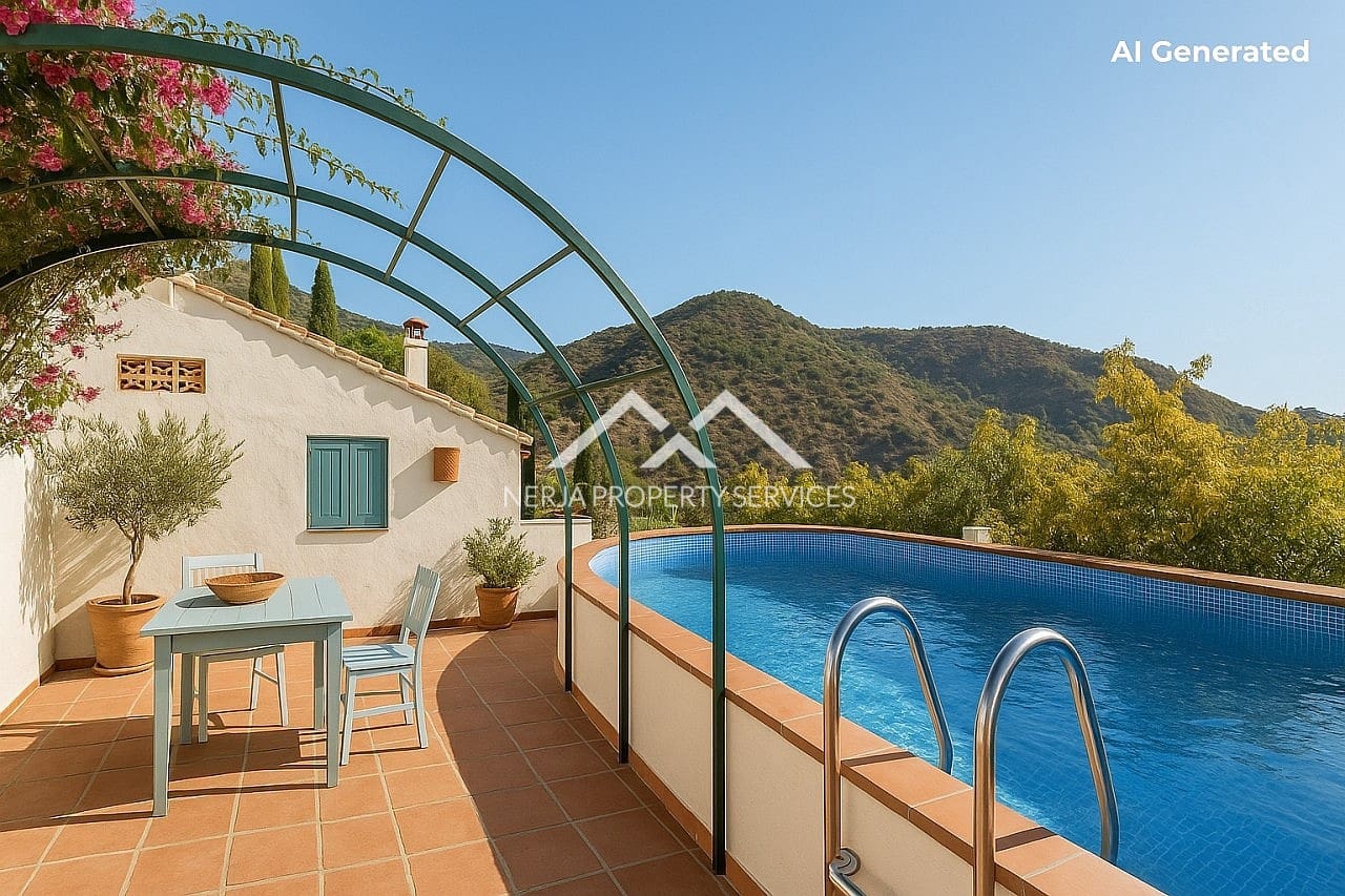 3 sovrum Finca/Hus på landet till salu i Frigiliana med pool - 399 000 € (Ref: 7991680)