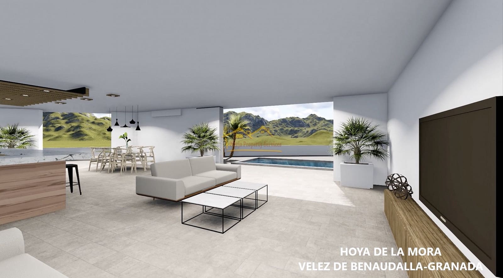 3 soverom Villa til salgs i Velez de Benaudalla med svømmebasseng garasje - € 360 000 (Ref: 8141888)