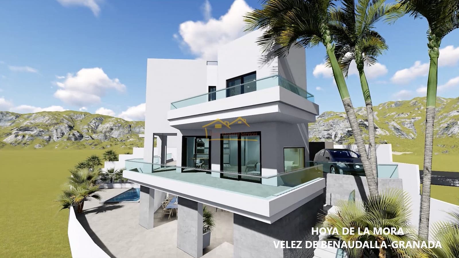 3 soverom Villa til salgs i Velez de Benaudalla med svømmebasseng garasje - € 360 000 (Ref: 8141888)