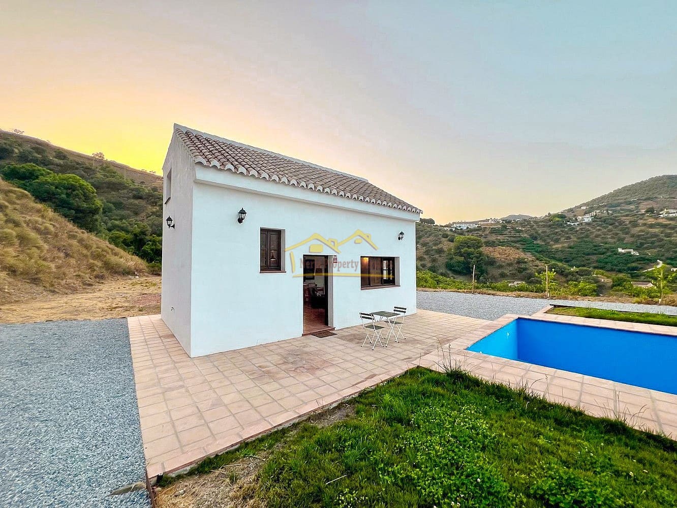 1 chambre Finca/Maison de Campagne à vendre à Frigiliana avec piscine garage - 239 000 € (Ref: 8478178)