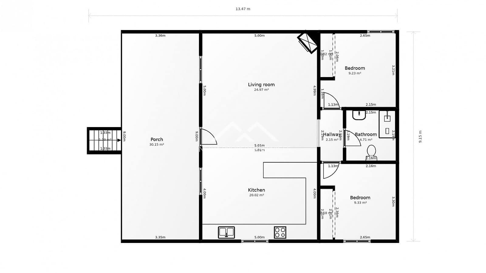 2 chambre Villa/Maison à vendre à Nerja avec piscine - 425 000 € (Ref: 8504938)