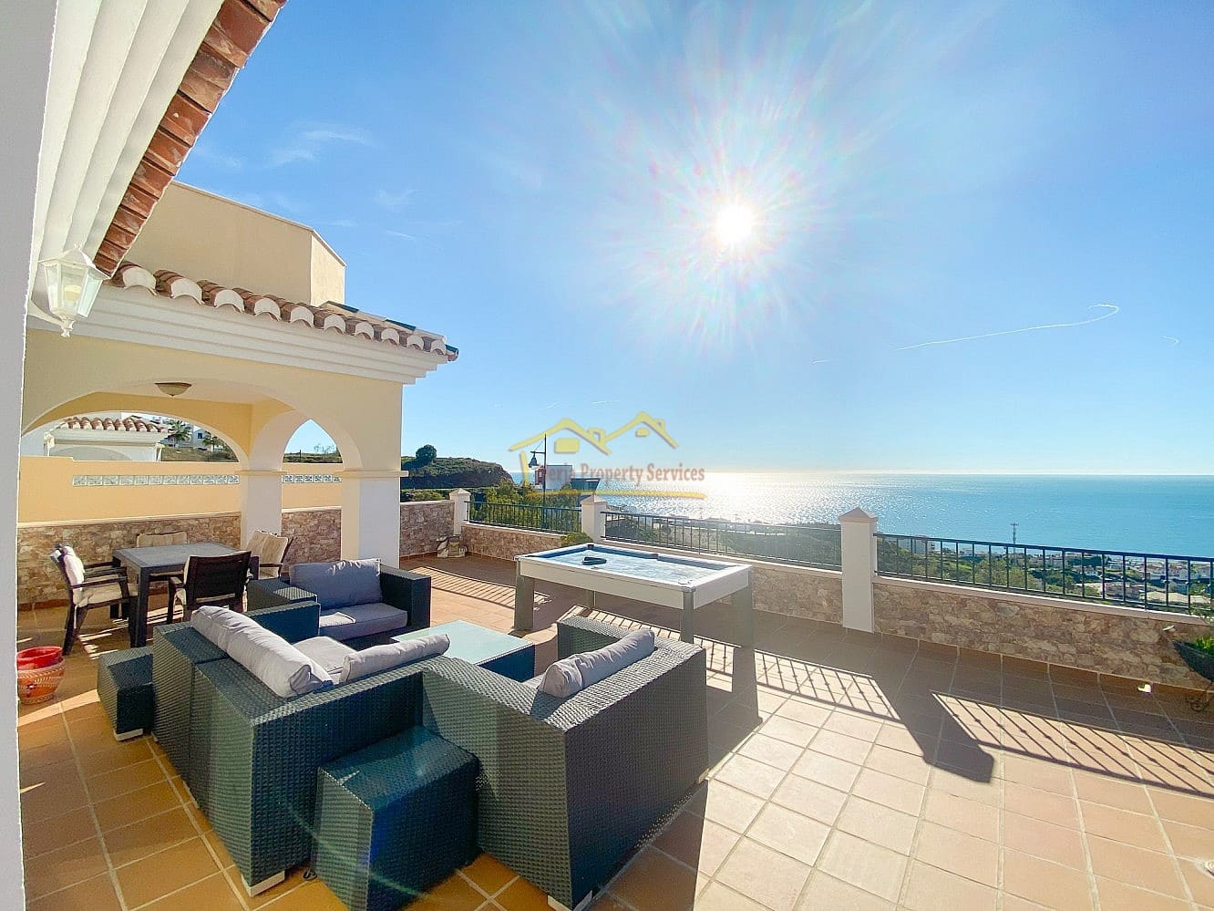 3 soverom Villa til leie i Torrox-Costa med svømmebasseng - € 2 300 (Ref: 8664214)