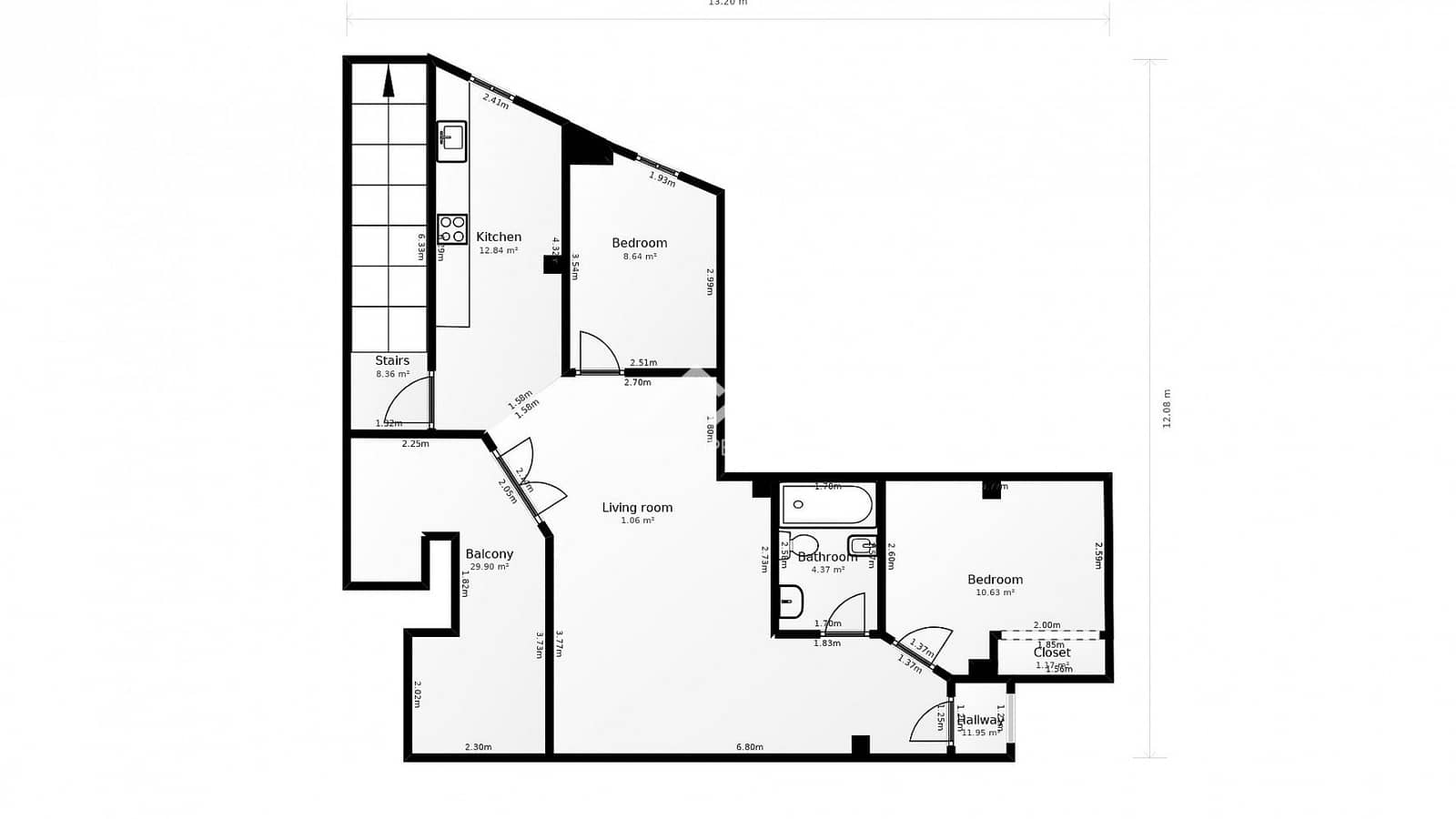 3 sypialnia Apartament na sprzedaż w Frigiliana z basenem - 270 000 € (Ref: 8823030)