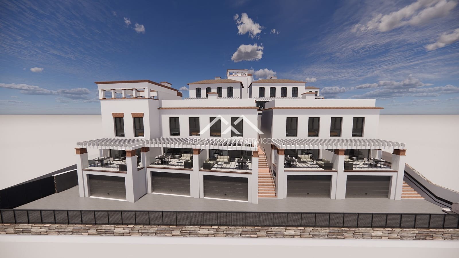 2 soveværelse Byhus til salg i Torrox-Costa med swimmingpool - € 396.000 (Ref: 8884736)