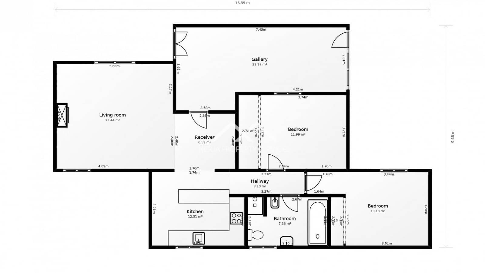 2 chambre Villa/Maison à vendre à Frigiliana avec piscine garage - 549 000 € (Ref: 8971191)