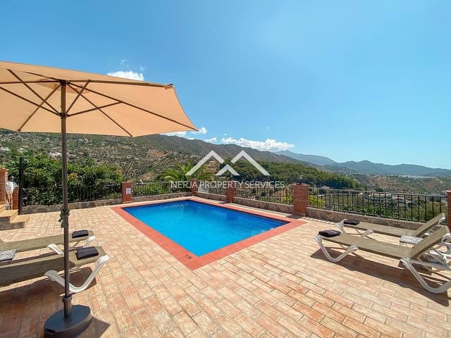 3 soveværelse Villa til leje i Frigiliana med swimmingpool garage - € 1.500 (Ref: 9129023)