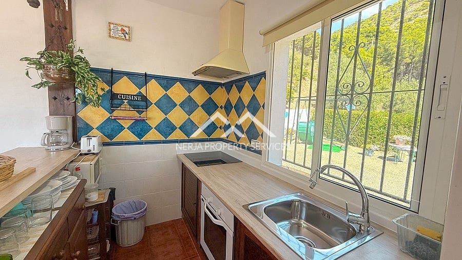 2 bedroom Villa for rent in Frigiliana with pool garage - € 1,000 (Ref: 9231554)