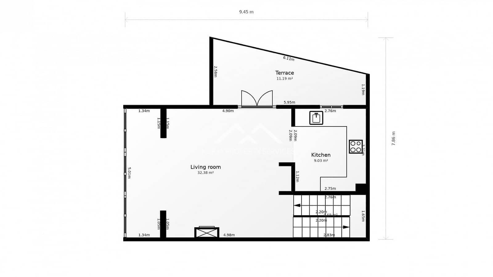 2 soverom Hus til salgs i Frigiliana - € 420 000 (Ref: 9357616)