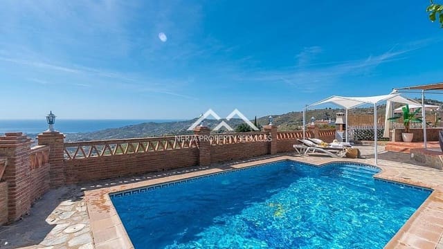 2 sovrum Villa att hyra i Frigiliana med pool - 1 400 € (Ref: 9362819)
