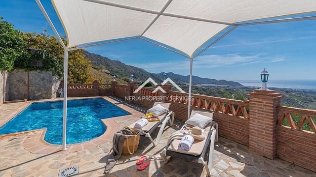 2 sovrum Villa att hyra i Frigiliana med pool - 1 400 € (Ref: 9362819)
