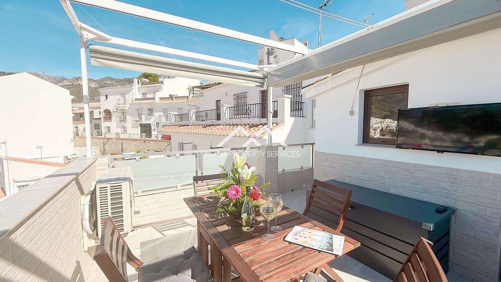1 quarto Casa em Banda para arrendar em Frigiliana - 750 € (Ref: 9534365)