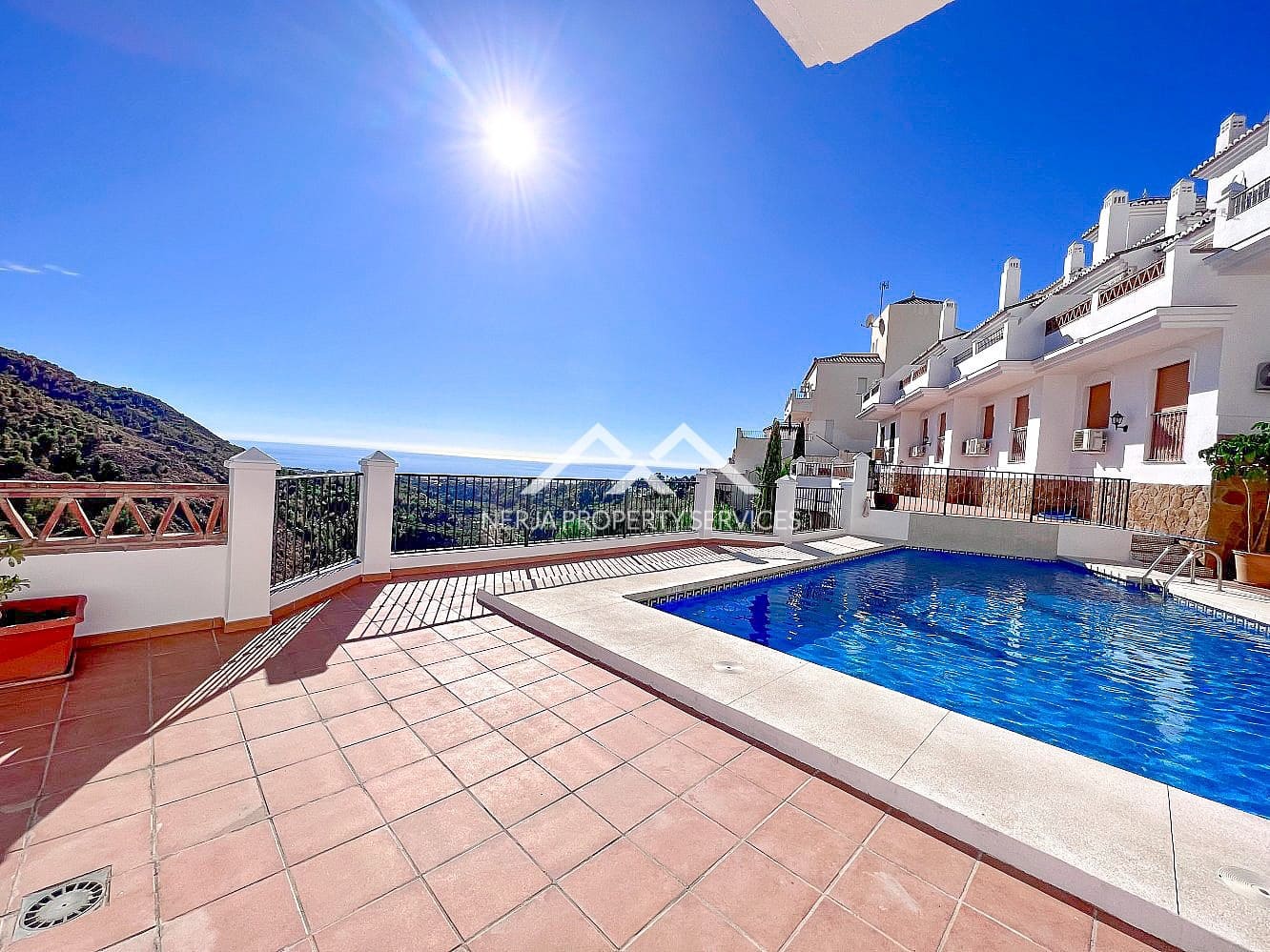 3 soverom Rekkehus til leie i Frigiliana med svømmebasseng - € 1 600 (Ref: 9610192)