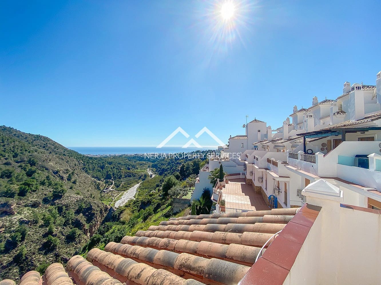 3 soverom Rekkehus til leie i Frigiliana med svømmebasseng - € 1 600 (Ref: 9610192)