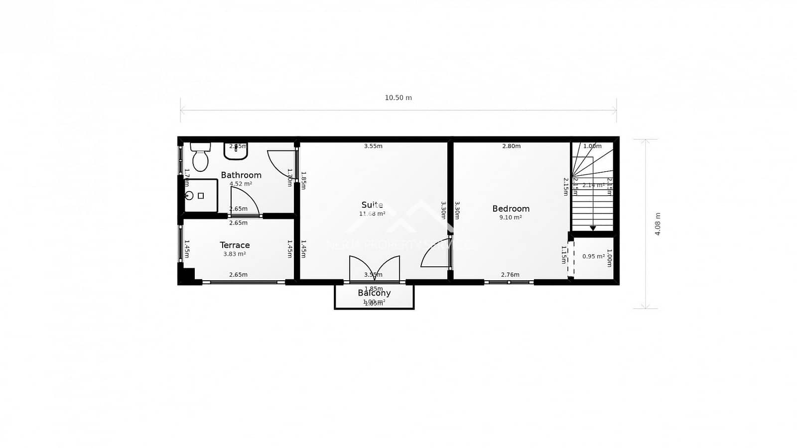 2 bedroom Townhouse for sale in Frigiliana - € 265,000 (Ref: 9650425)