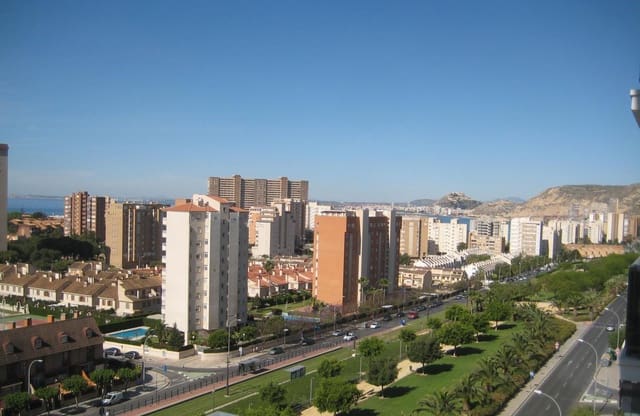 3 bedroom Flat for rent in Cabo de las Huertas, Alicante / Alacant city with pool garage - € 1,450 (Ref: 5938451)