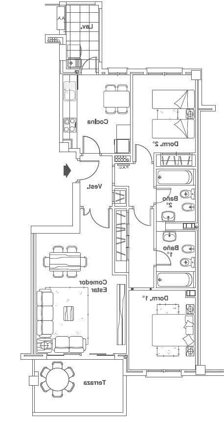 3 bedroom Flat for rent in Alicante / Alacant city with pool garage - € 1,450 (Ref: 5938451)