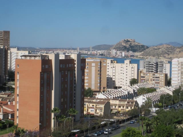 3 bedroom Flat for rent in Cabo de las Huertas, Alicante / Alacant city with pool garage - € 1,450 (Ref: 5938451)