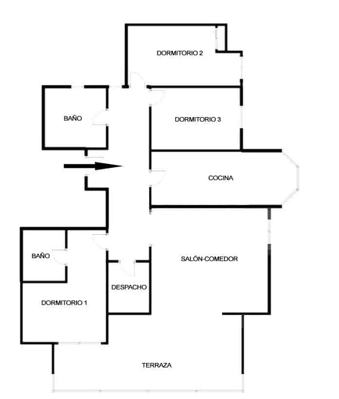 Piso de 3 habitaciones en Alicante / Alacant ciudad en venta con piscina garaje - 490.000 € (Ref: 8002320)
