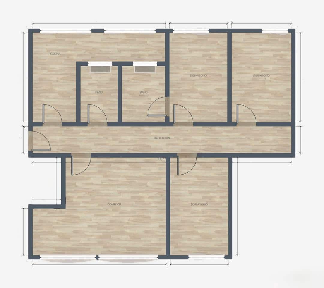 3 soveværelse Lejlighed til salg i Alicante by med garage - € 235.000 (Ref: 9160316)